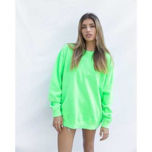 Fleece Crew Pullover (UNISEX)- Pigment Dyed