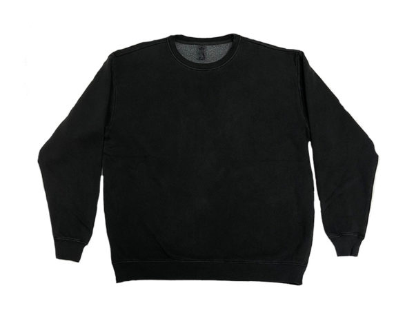 FLEECE CREW PULLOVER (UNISEX) <br />PIECE DYED (SOLID)