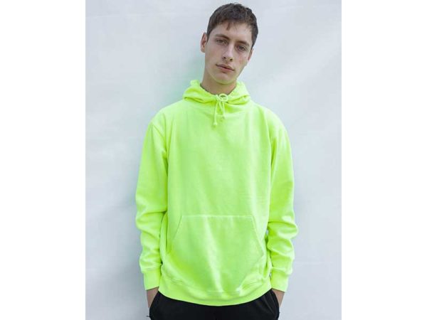 Fleece Hoodie (UNISEX)<br />Pigment Dyed - Image 2
