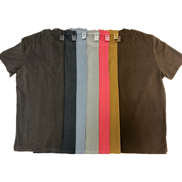 SS TEE PIGMENT DYED - Paseo Del Mar