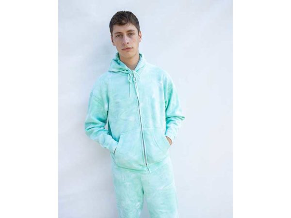 Fleece zipper hoodie & jogger set (unisex) - Image 2