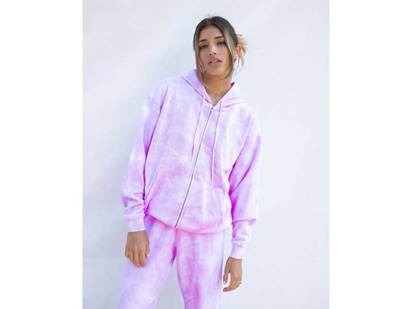 Fleece zipper hoodie & jogger set (unisex)
