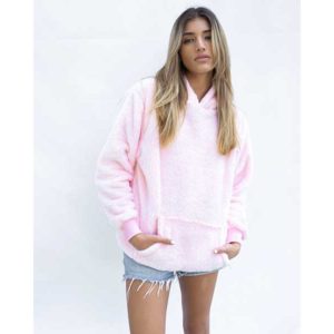 Sherpa Fleece Hoodie