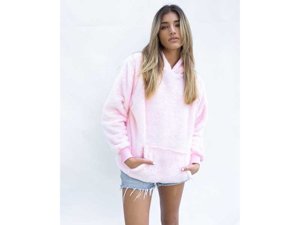 Sherpa Fleece Hoodie