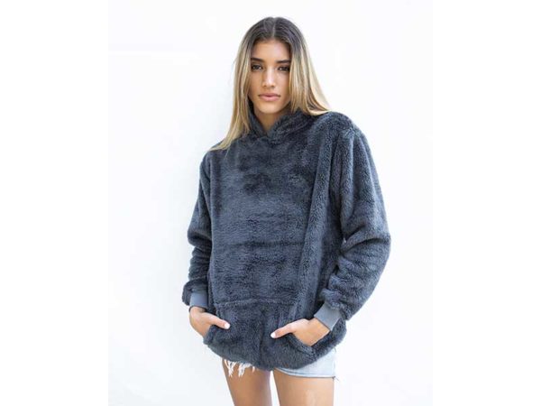 Sherpa Fleece Hoodie - Image 3